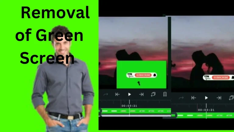 removal of green screen in alight motion