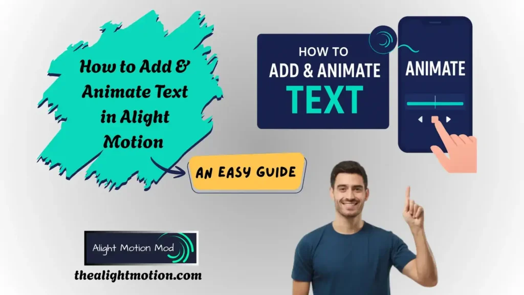 How to Add and Animate Text in Alight Motion
