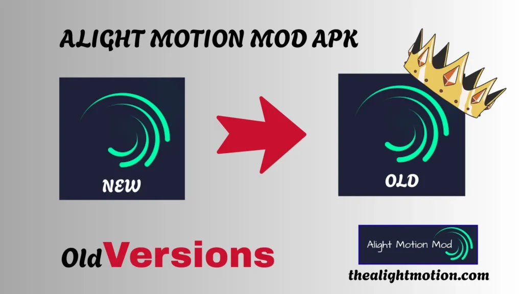 Alight Motion Mod APK Old Versions